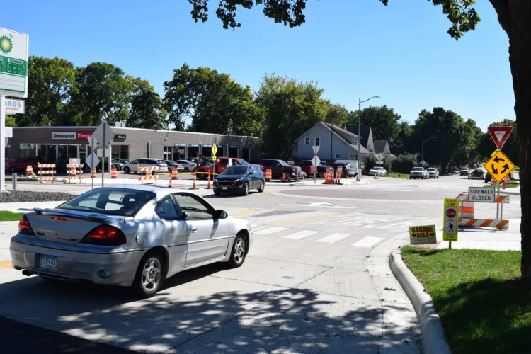 New roundabout opening brings eyes to safety